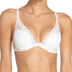 Natori Feathers Bra - White